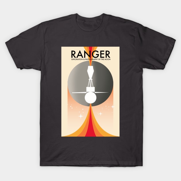 Ranger Lunar Exploration Mission, T-Shirt by nickemporium1